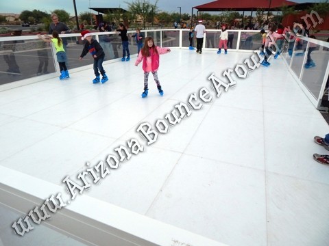 Portable Ice Skating Rink Rental - Holiday Party Ideas - Phoenix, Scottsdale, Tempe, AZ